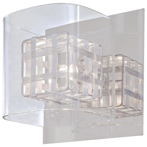 Image of George Kovacs P800-077, Jewel Box, 1 Light Bath Fixture, Chrome