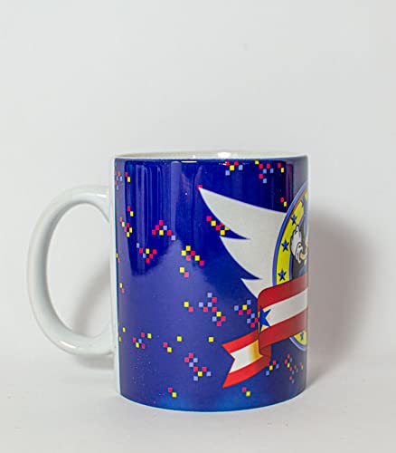 TusPersonalizables Blue Hedgehog Mug and Keychain (Mug, Blue Hedgehog, Video Game, Series -…), Mug, Sonic 1, Video Game