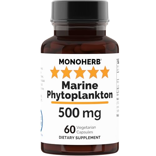 MONOHERB Marine Phytoplankton 500 mg - 60 Capsules