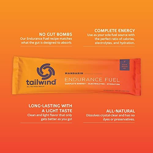 Tailwind Nutrition Mandarin Orange Stick Packs -12 Pack