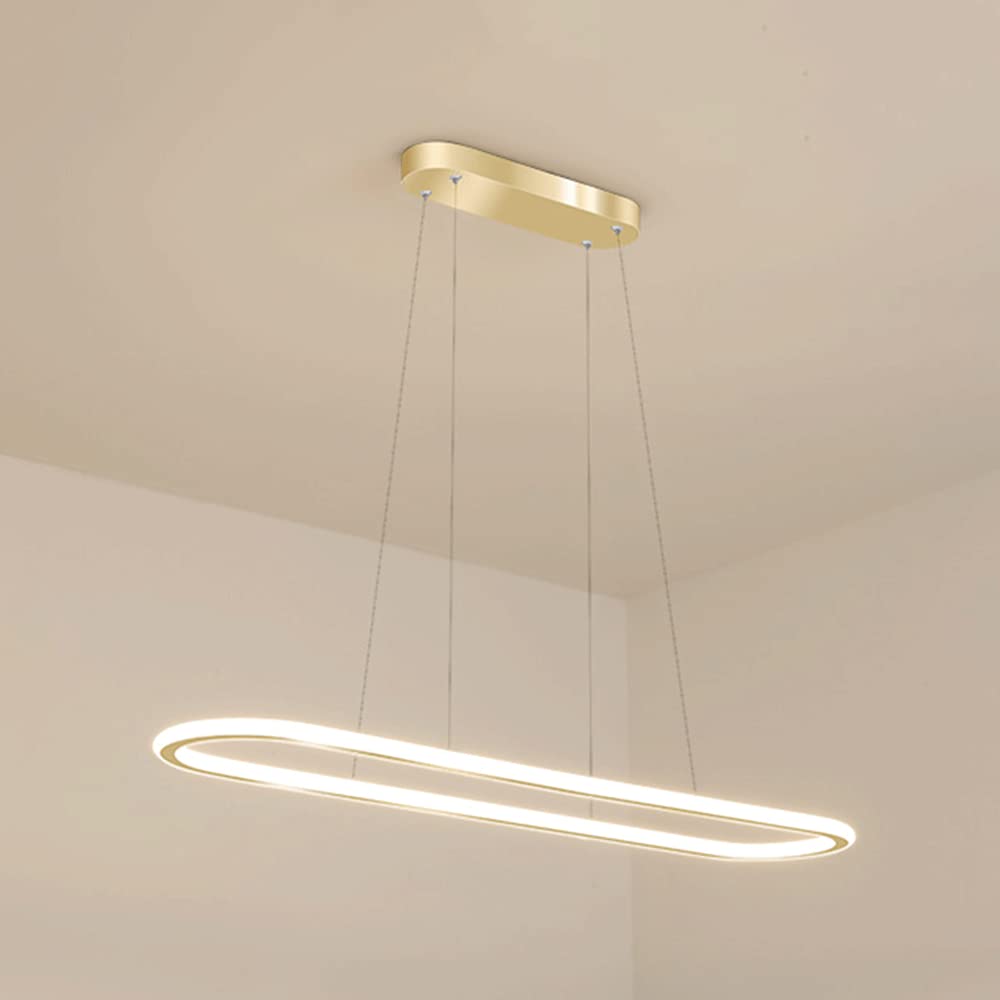 Lampe à suspension linéaires LED modernes pour éclairage décoratif