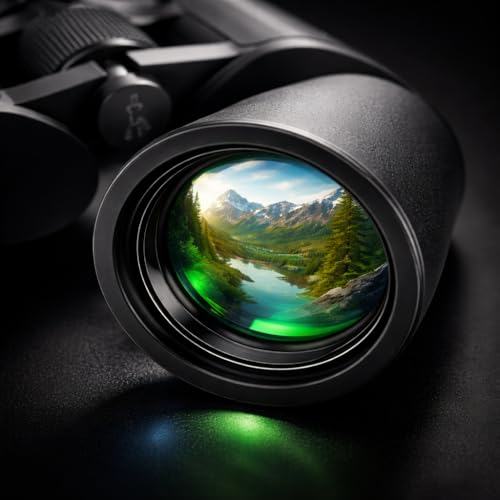 Image of JK Vision Binoculars for Long Distance 10 x 50 Binocular for Adults | Wide Eye Peice | FMC Green Coating | BAK 4 Glass | Binoculars for Bird Watching,Wildlife,Safari (Black)