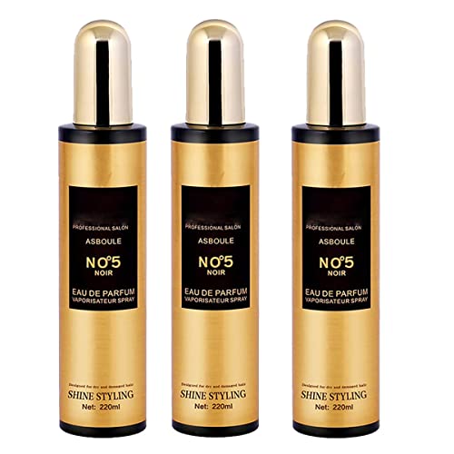 TIGGU L'UODAIS Golden Lure Feromone Hair Spray,Golden Lure Pheromone Hair Oil,Long Lasting Golden Lure Hair Perfume Oil Improve Dry,Frizzy and Brittle Hair 1/2/3Pcs (3PCS,A)