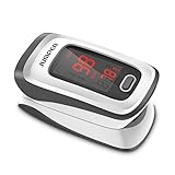 JUMPER Finger Pulsossimetro Meter Pulse Portable - SpO2 (Saturazione di Ossigeno nel Sangue) e...