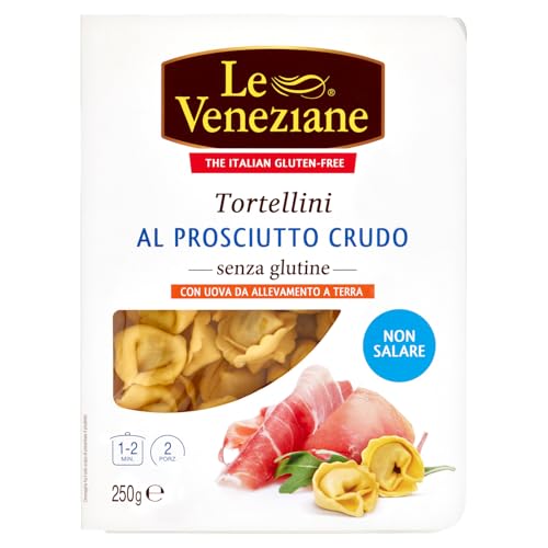 Le Veneziane Tortellini con jamón crudo 250 g