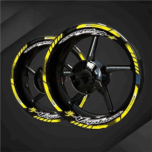 Autocollants roue Hayabusa 1340 bandes réfléchissantes bord jante moto