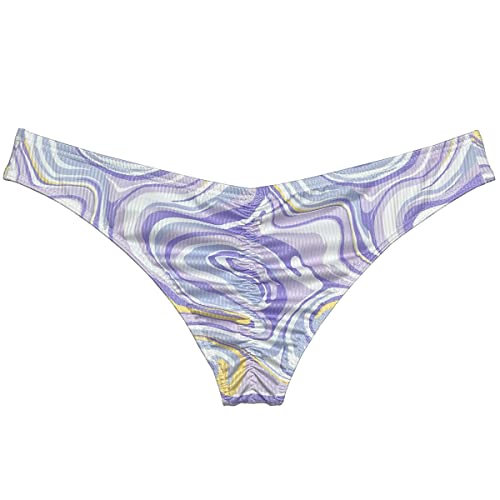 Men's Hipster Bikin Briefs Bubble Knitted Cheeky Briefs Male Pouch Bottoms Shorts3