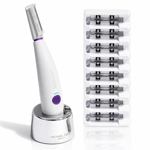 Michael Todd Beauty Sonicsmooth Dermaplane Razor for Women Face