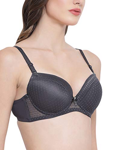 Image of Clovia Women's Polyamide Lightly Padded Underwire Full Coverage Bra