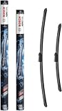 Bosch Aerotwin Aerotwin eA 863 S Tergicristalli Anteriori, Set di 2 Tergicristalli di Ricambio, con Adattatore Preassemblato, 650 mm / 450 mm - Confezione Salvaspazio