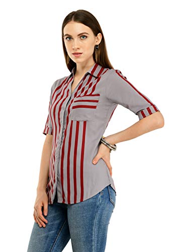 Image of Cwtch Women's Stripe Short Shirt