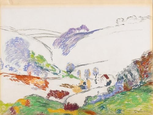 Affiche murale Guillaumin toile pour rompre la monotonie d'un bureau vide