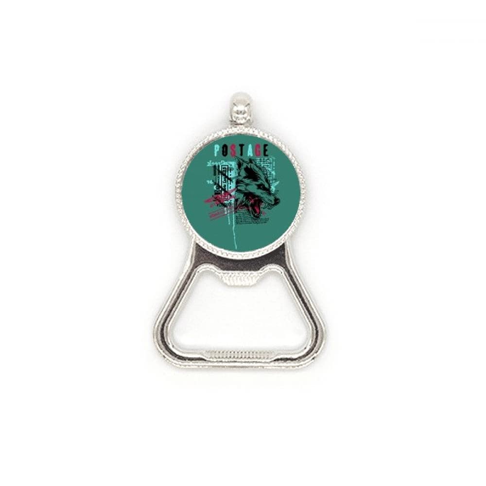 Décapsuleur en acier inoxydable Street Wolf au design artistique et durable