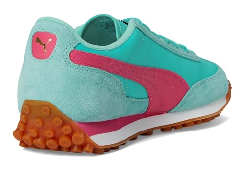 PUMA Puma Women's Easy Rider Vintage Shoes, Aquatic/Puma Pink 9 Medium