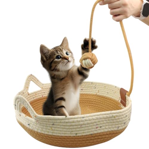 Cama Gato Pet Cestinho Caminho Ninho Felino Arranhador Rasqueador Confortavel Animais Estimaçao Dome