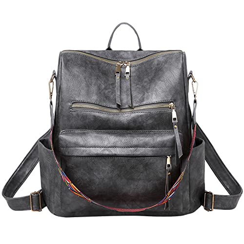 Sac à bandoulière convertible pour le travail et l'école grand volume multi-poches