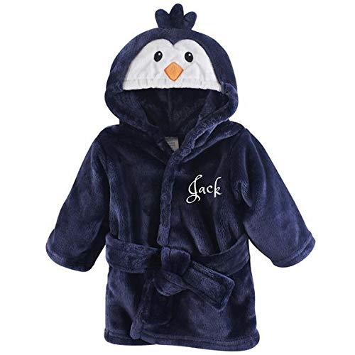 Personalized baby bathrobe -custom monogram/name embroidered gift…