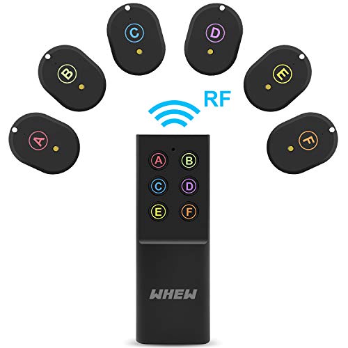 Whew Key Finder, Wireless Key Tracker Key Locator with Loud Beeping Sound, RF