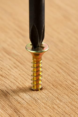 Tornillos de madera NACX 3.5 x 12mm cabeza plana Phillips 200 unidades miniatura 5