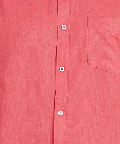 Image of MILDIN Men's Pure Cotton Striped Printed Shirt with Spread Collared Neck Full Sleeve Curved Hemline Button Closure and Regular Fit | Shirt for Man
