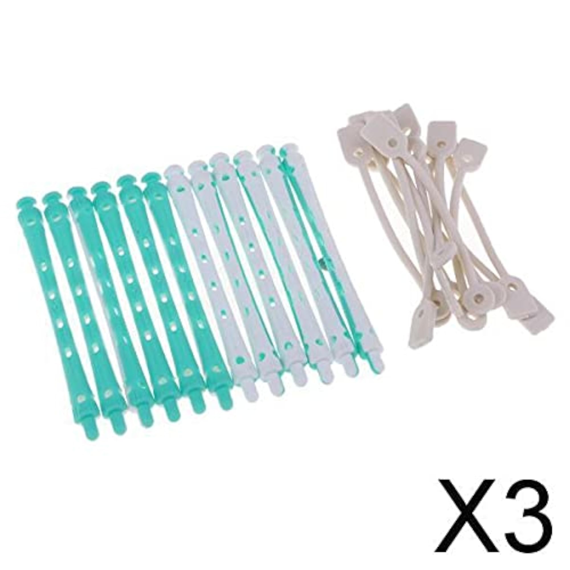 Hair Curler Clamps 12pcs Set for DIY Hair Styling