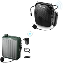 ZOWEETEK Original Voice Amplifier Black and Green
