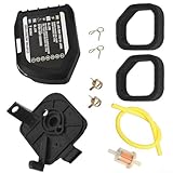 Compatible avec plusieurs modèles : cet ensemble de filtre à air et de couvercle est conçu pour s'adapter à une variété de tondeuses à gazon 25 CC et 4 CC, y compris les modèles RY252CS, RY253SS, RY251PH et RY254BC, compatibilité pour vos besoins de jardinage.