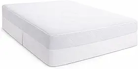 Protetor de Colchão Impermeável 100% Algodão com Elástico – Antiácaro, Não Alérgico, Malha Respirável, Não Faz Barulho – Diversos Tamanhos (Viuva 1,20x2,03x40cm)