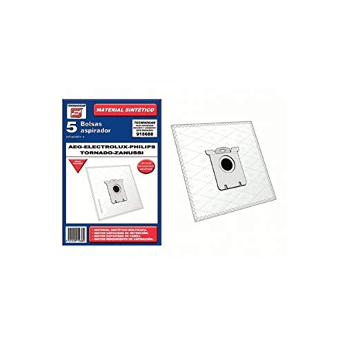 Recamania Bolsa Sintetica Aspirador AEG Ariete Bluesky Daewoo Electrolux 5 Unidades 915674