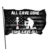 All Gave Some Some Gave All Flag 3x5 Ft Outdoor Indoor Garage With Grommets Dormitory Farmhouse Decoration Sign