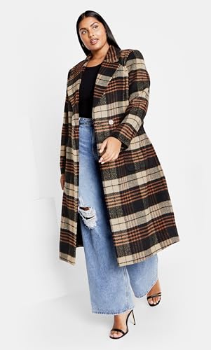 City Chic Women's Alani Coat2