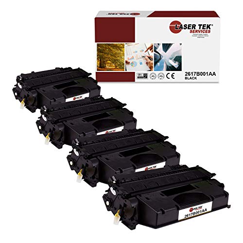 Laser Tek Services Compatible Toner Cartridge Replacement For Canon 120 2617B001Aa Works With Canon Imageclass D1100 D120 D1150 D1170 Printers (Black, 4 Pack) - 5,000 Pages #TOP6
