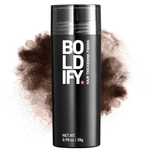 Boldify Hair Fibers Instant Thickening 28g Dark Brown