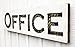 Horizontal OFFICE Sign - Carved in a 40