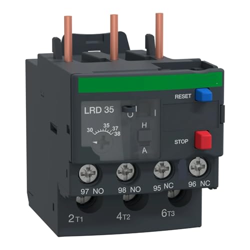 Relais de surcharge thermique LRD356 30-38A appareil de protection thermique industrielle