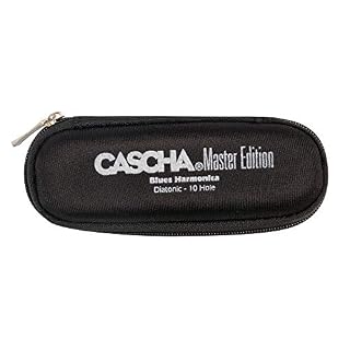CASCHA Master Edition Harmonica Blues Harmonica en majeur avec étui souple et chiffon de nettoyage Bleu - Les Beatles, Paul McCartney, John Lennon, RIngo Starr, George Harrison CASCHA Master Edition Harmonica Blues Harmonica en majeur avec étui souple et chiffon de nettoyage Bleu – Image 6