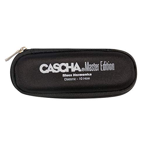 CASCHA Master Edition Harmonica Blues Harmonica en majeur avec étui souple et chiffon de nettoyage Bleu - Les Beatles, Paul McCartney, John Lennon, RIngo Starr, George Harrison CASCHA Master Edition Harmonica Blues Harmonica en majeur avec étui souple et chiffon de nettoyage Bleu – Image 7