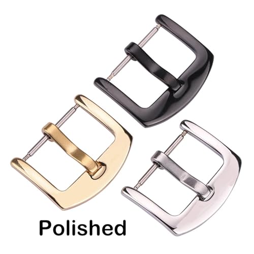 Boucle de montre en acier résistant pour remplacer un fermoir usé 22mm