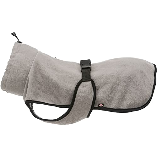 TRIXIE Mäntel und Schichten - Fleecejacke Grenoble M, 45 cm, grau