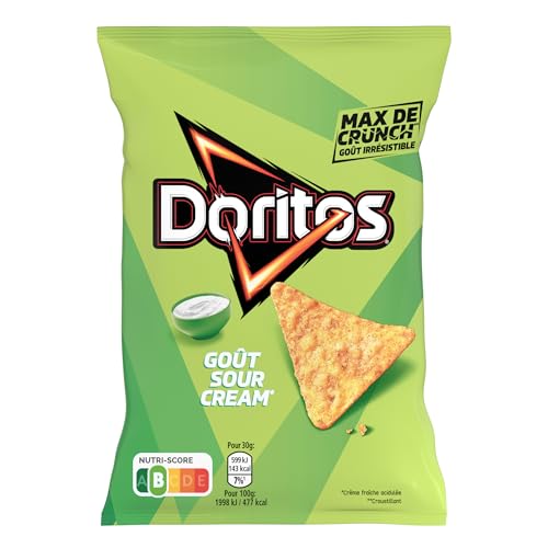 Chips Tortilla Goût Nacho Cheese Fromage Maxi Format Doritos Le Sachet De - vue 7
