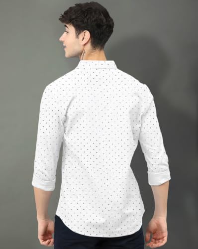 Image of Noble Monk Men's Full Sleeve Shirt | Casual Shirt for Men | Stylish Cotton Blend | Comfortable Everyday Wear | Button Down Clothing | Travel & Outdoor Apparel