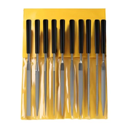 sodeber Lot de 10 râpes multifonctions en acier pour sculpture détaillée du bois et de la pierre, polissage lisse