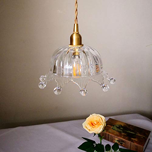 Lampe à suspension en verre minimaliste avec diffuseur de lumière doux - 6