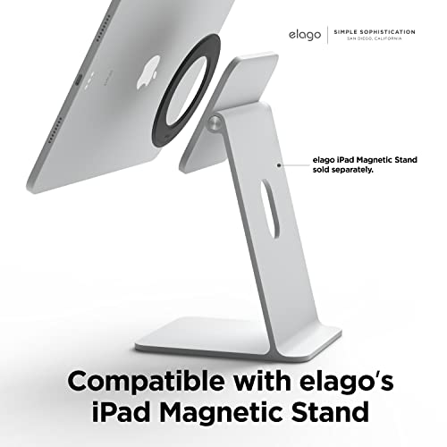 elago Magnetic Ring for iPad & Tablets - 3M Sticker, Slim (2.7mm), Strong Lock (1.08kg), black / black - Image 3