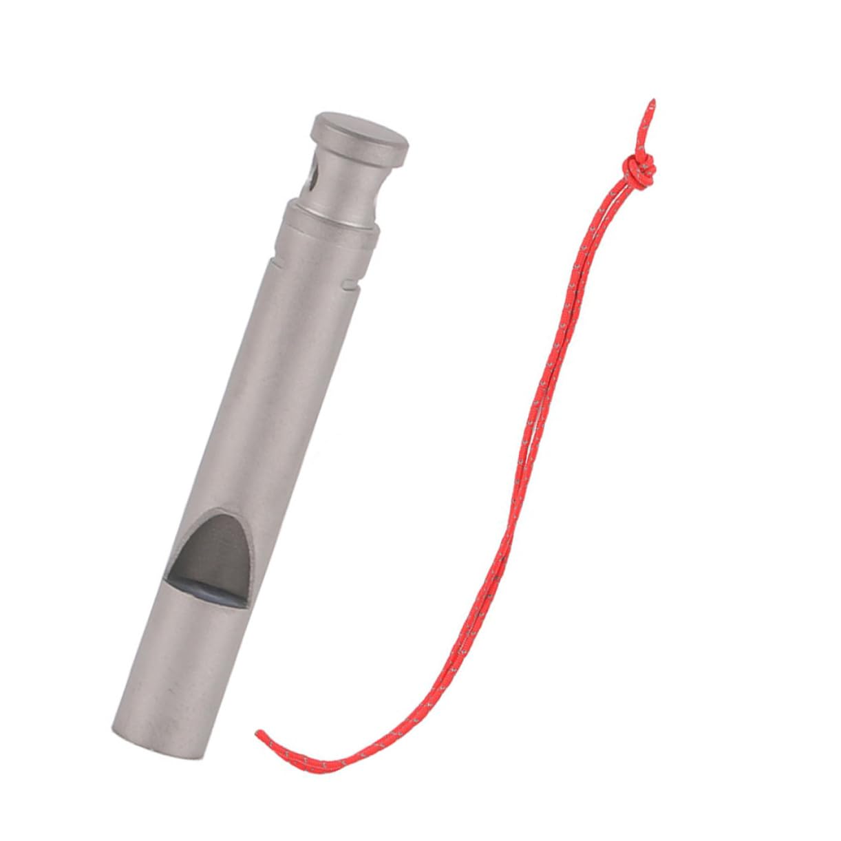 Toyvian Titanpfeife Wandern Pfeifen Mit Lanyard Notpfeife Sportpfeife Mit Lanyard Party Sport & Freizeit Notfall Pfeifen Hängende Pfeife Wanderzubehör Pfeife Hängt Silver