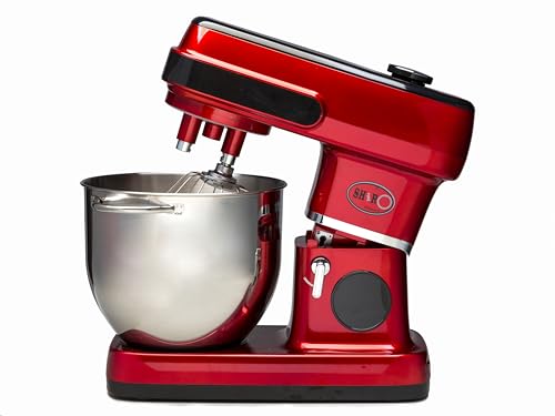 Batidora Amasadora Profesional 2200W Pantalla tactil LED, Bol 10L, 12 Velocidades Robot de Cocina Movimiento Orbital