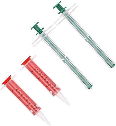 DELFINO Feeder Pill Pusher, Pet Feeding Syringe Medicine, Injector Tablets Capsules Liquid Medicine Nursing Feeding Tool, for Dogs Cats Pill Dispenser Safety Shooter Soft Silicon Tips