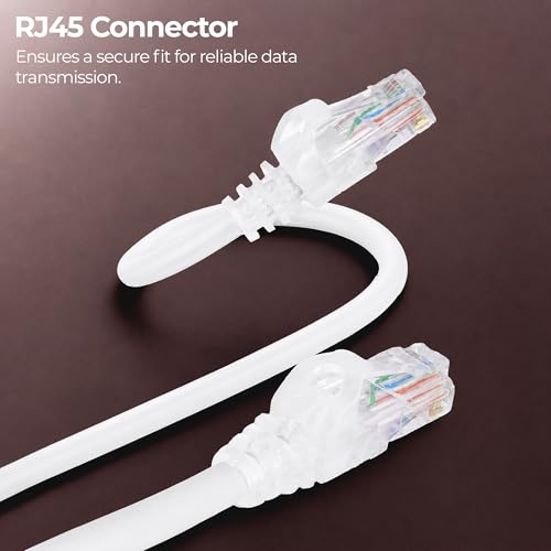 Image of Zebronics Cat 6 Ethernet Cable, 10 Gbps, 1.5 Meter, UTP, RJ45 LAN Cable, for Routers, POE Switch, IP Phones, PC & Laptops (PC4PCAT6, 1.5M)