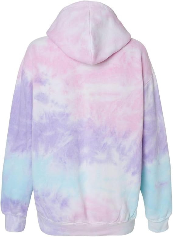 Image of Colortone Tie Dye Pullover Hoodies for Women and Men - Classic Fit Sweatshirts
