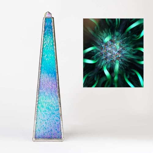 Morlenscope 10 Aurora Kaleidoscope for Adults Tiffany Stained Glass Handmade Adult Kaleidoscope with Gift Box Anniversary Birthday Christmas Thanks Giving New Year Present Gift
